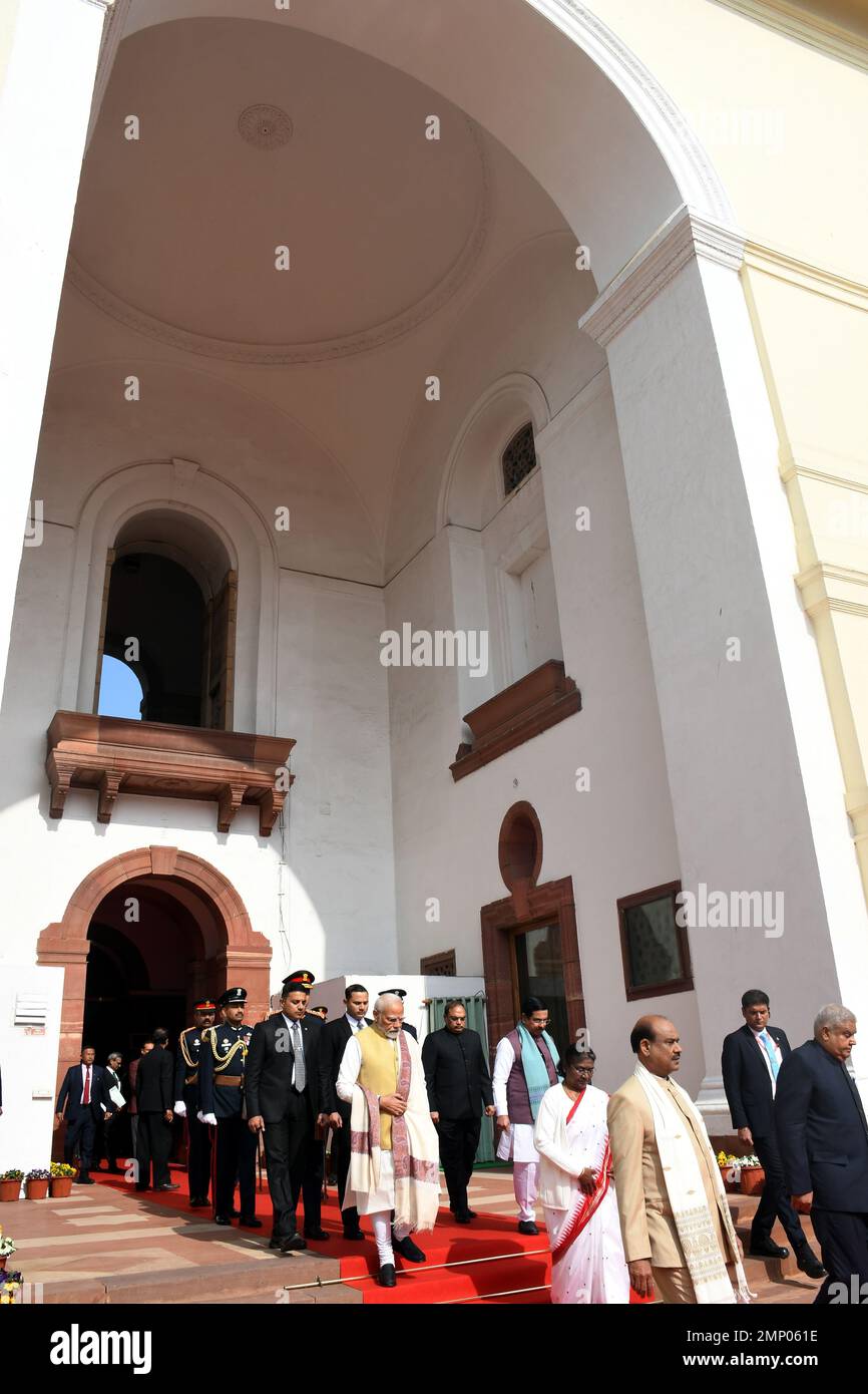 New Delhi New Delhi India 31st Jan 2023 Indian President Droupadi new-delhi-new-delhi-india-31st-jan-2023-indian-president-droupadi