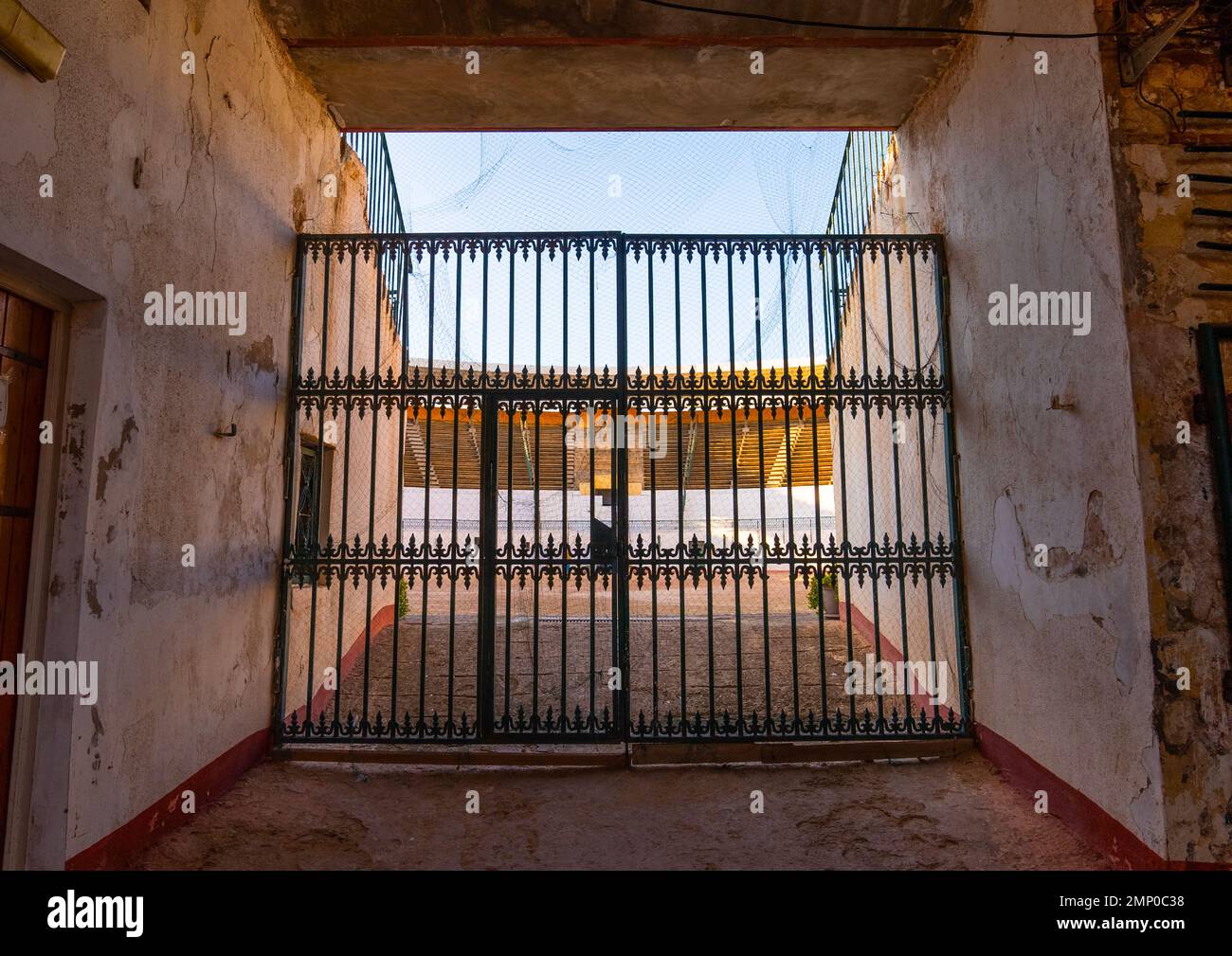 Arena fence, North Africa, Oran, Algeria Stock Photo