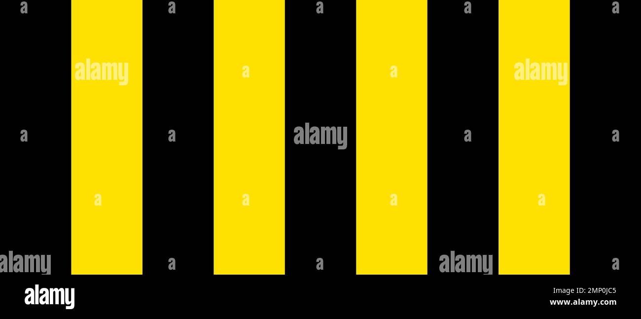 Black and yellow striped background. Editable vector Stock Vector Image