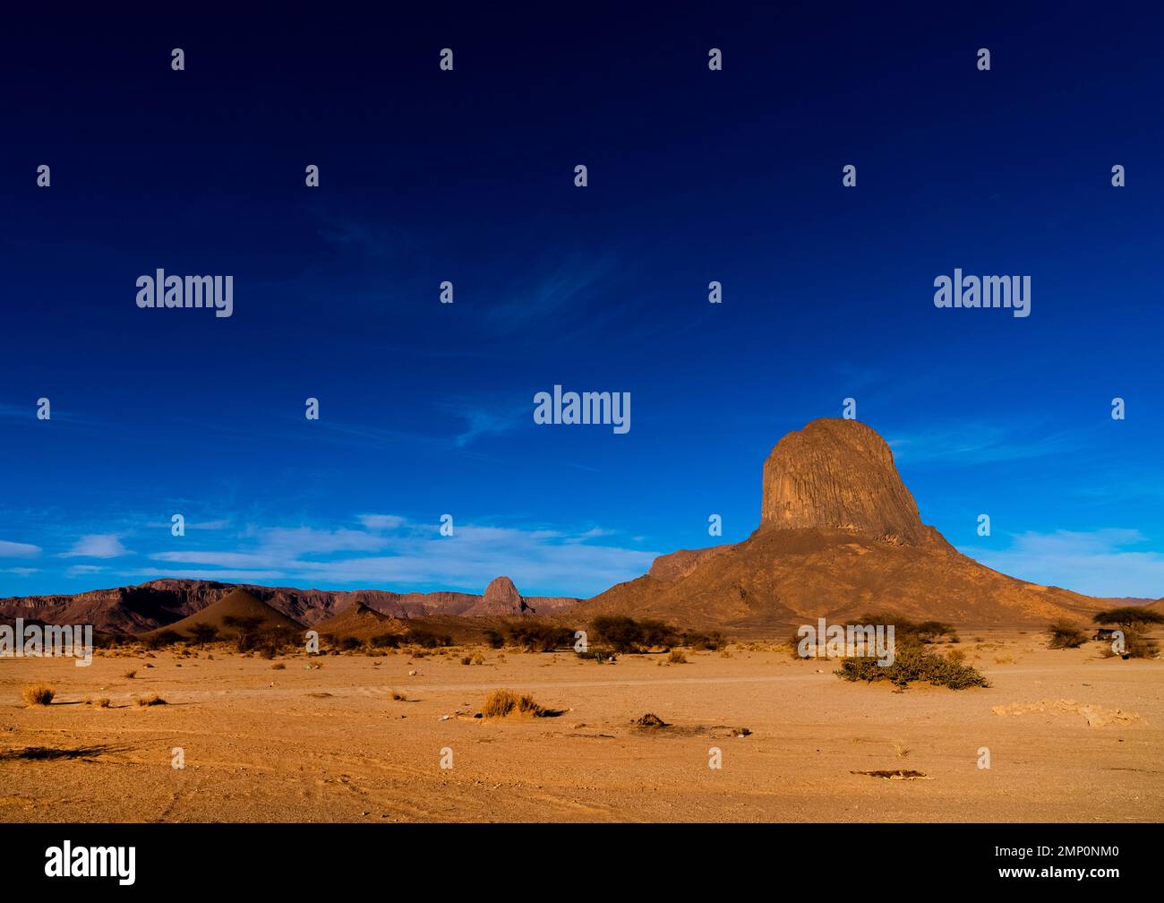 Sandstone rock formation in the desert, North Africa, Tamanrasset ...