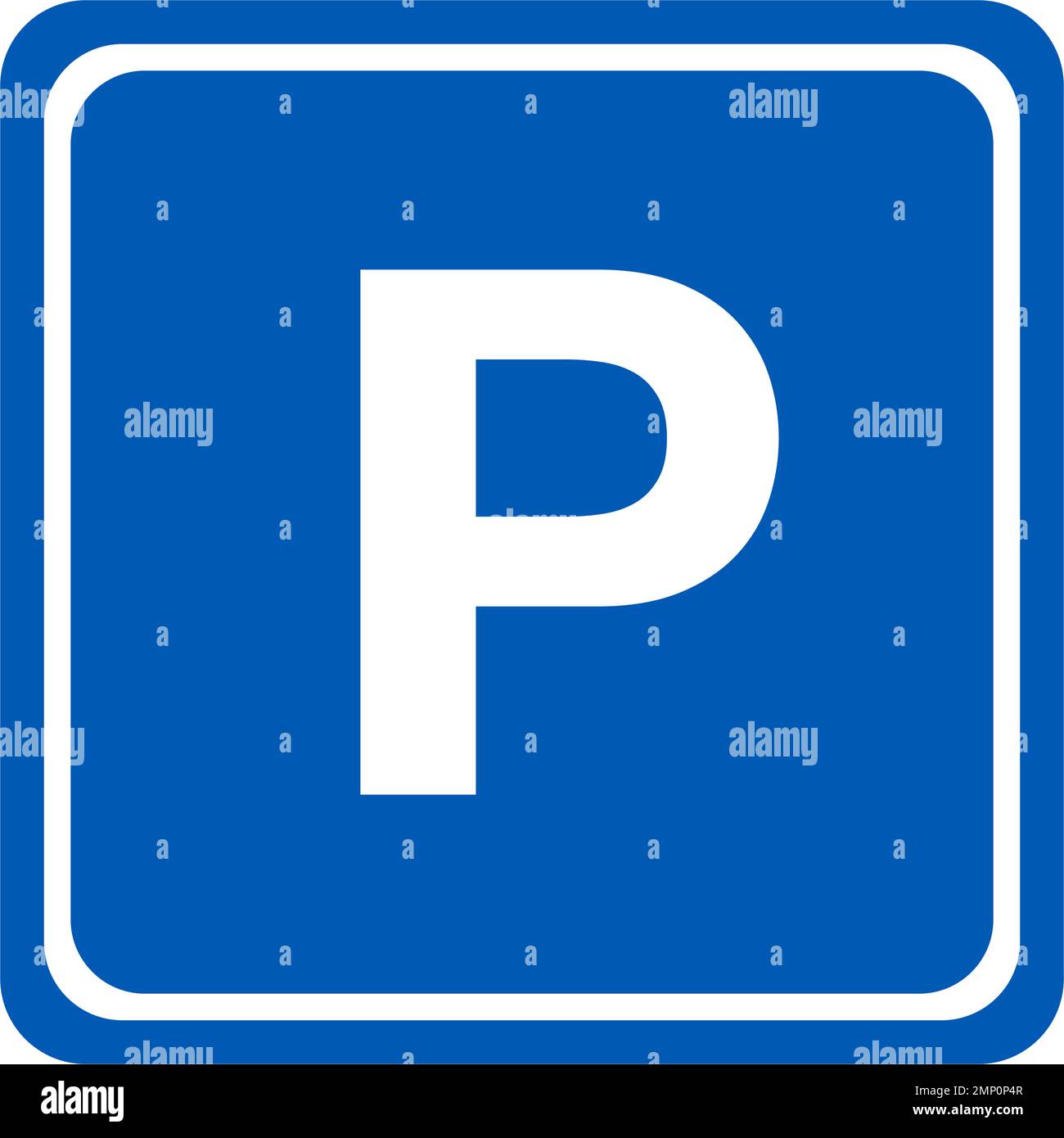 Parking available area icon. Editable vector Stock Vector Image & Art
