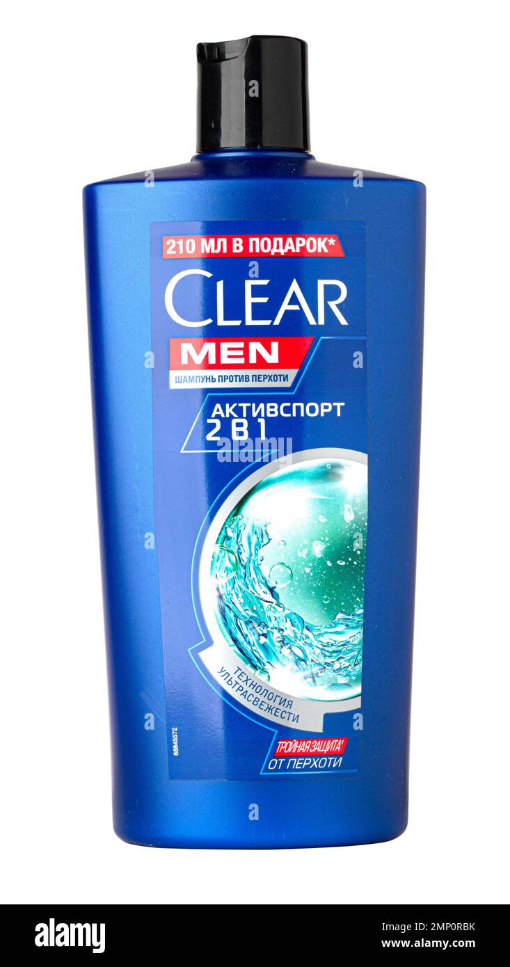 Anapa, Russia December, 10, 2022 Clear Men AntiDandruff Anti