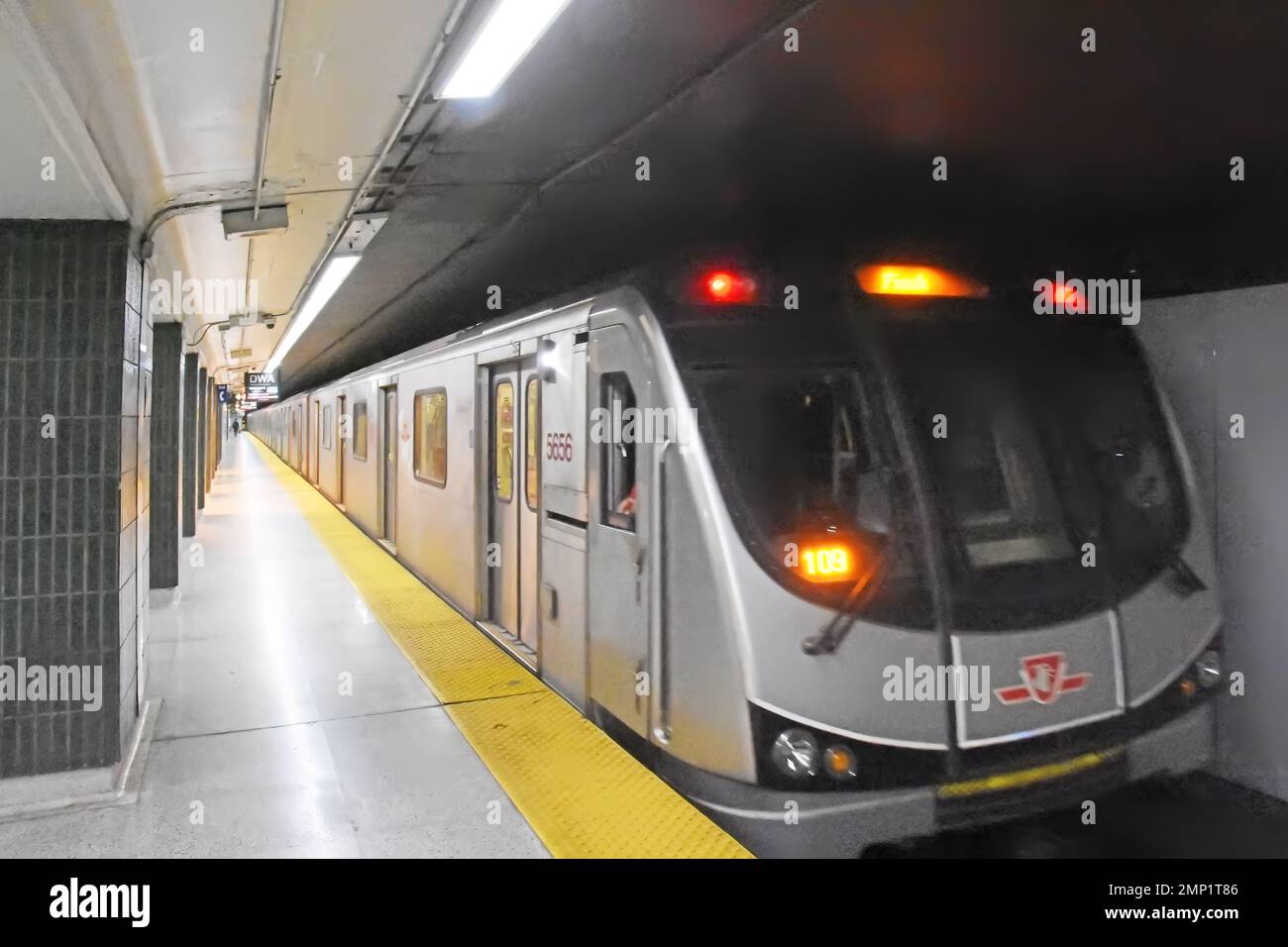 Subway train, Toronto, Canada Stock Photo