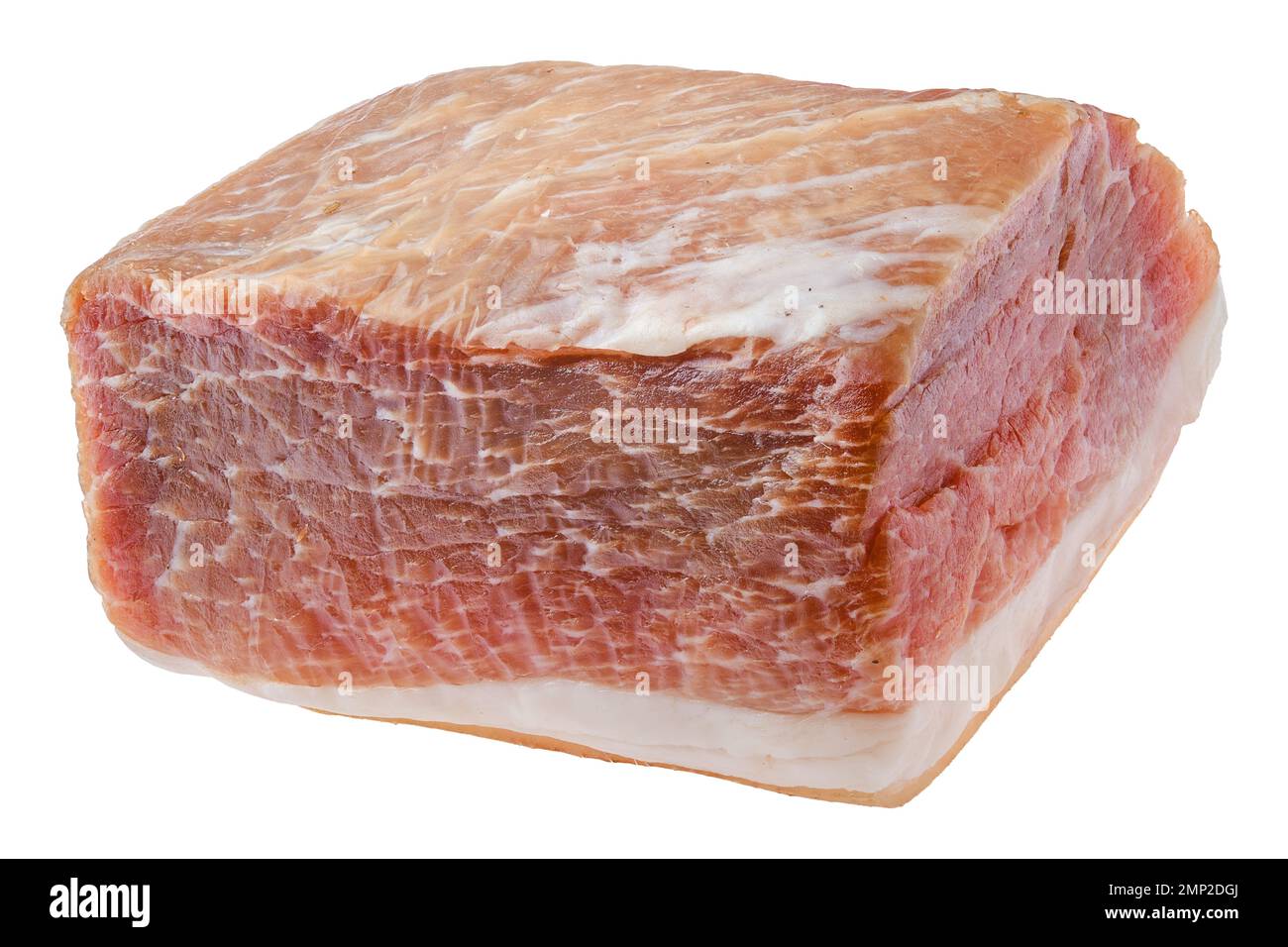 Salted large pork belly joint meat Stock Photo Alamy