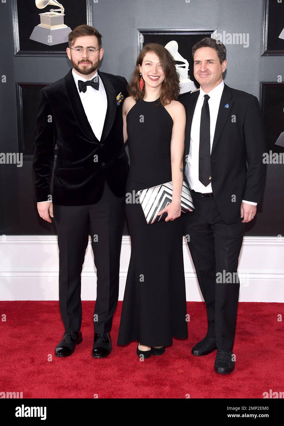 Luke Hayman, from left, Andrea Trabucco Campos and Elyanea Blaser Gould