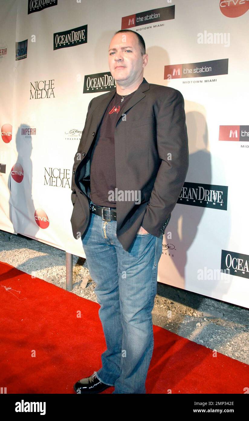 Madonna's brother, Christopher Ciccone, attends Ocean Drive Magazine's 15th  Anniversary Party in Miami, FL. 2/16/08 Stock Photo - Alamy