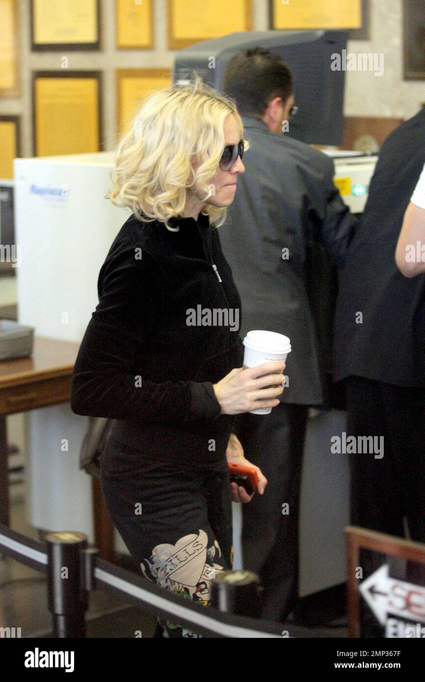 Yes, even celebs have to serve jury duty! Madonna goes through the