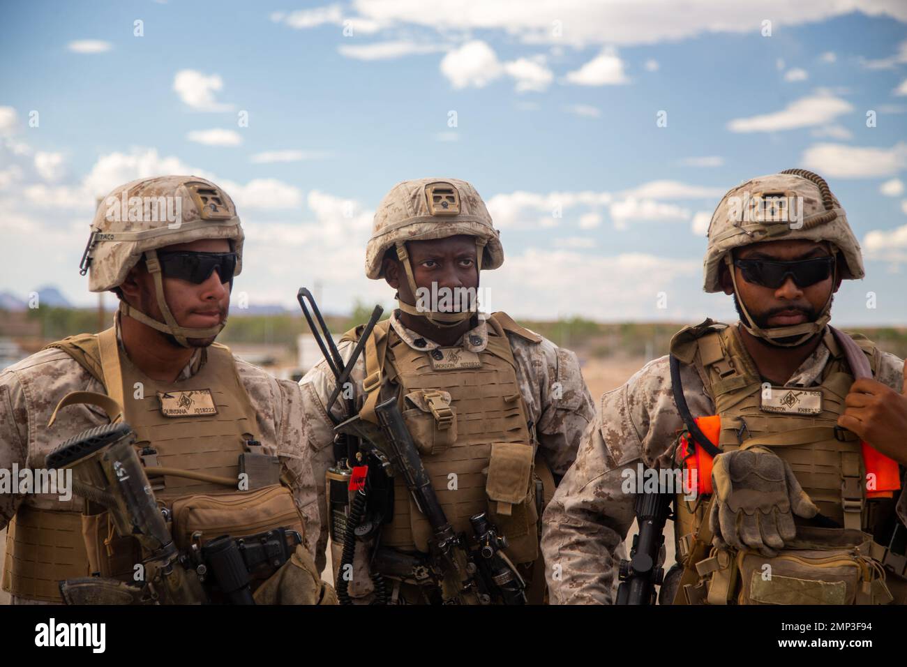 U.S. Marine Corps infantrymen with 2nd Battalion, 7th Marine Regiment ...