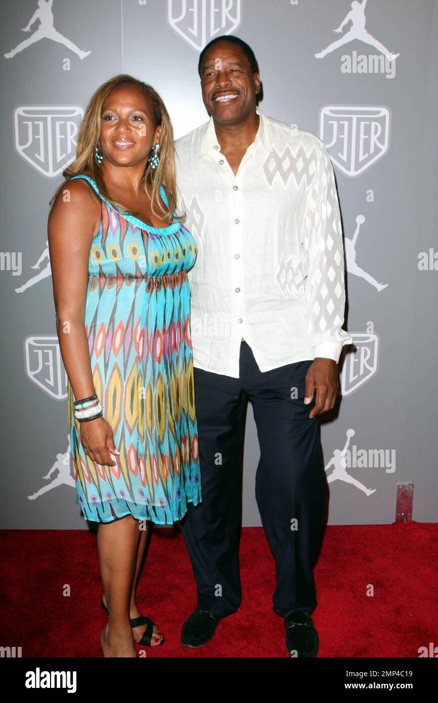 Tanya Winfield and Paul Winfield arriving for the Jordan Celebrates