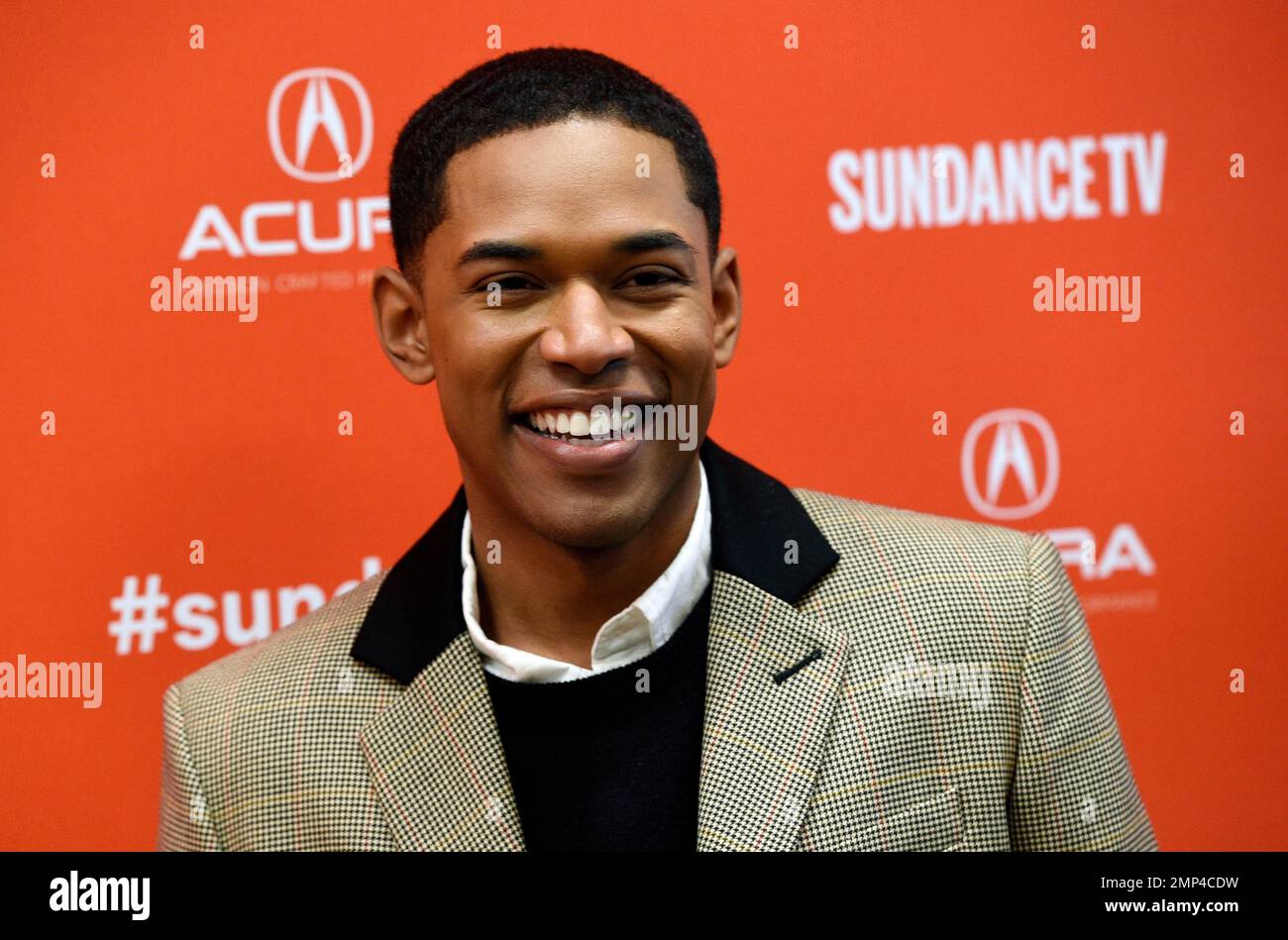Kelvin Harrison Jr., a cast member in "Monster," poses at the premiere