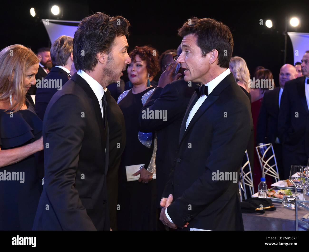 Shawn Levy, left, and Jason Bateman attend the 24th annual Screen