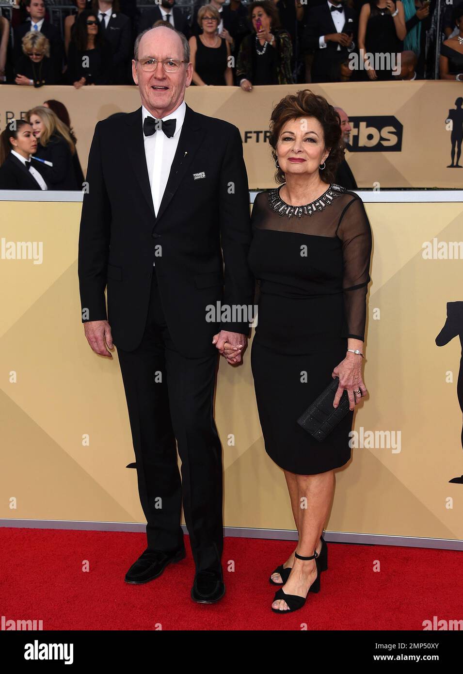 Sharon R Friedrick Richard Jenkins, left, and Sharon R. Friedrick arrive at the 24th ...