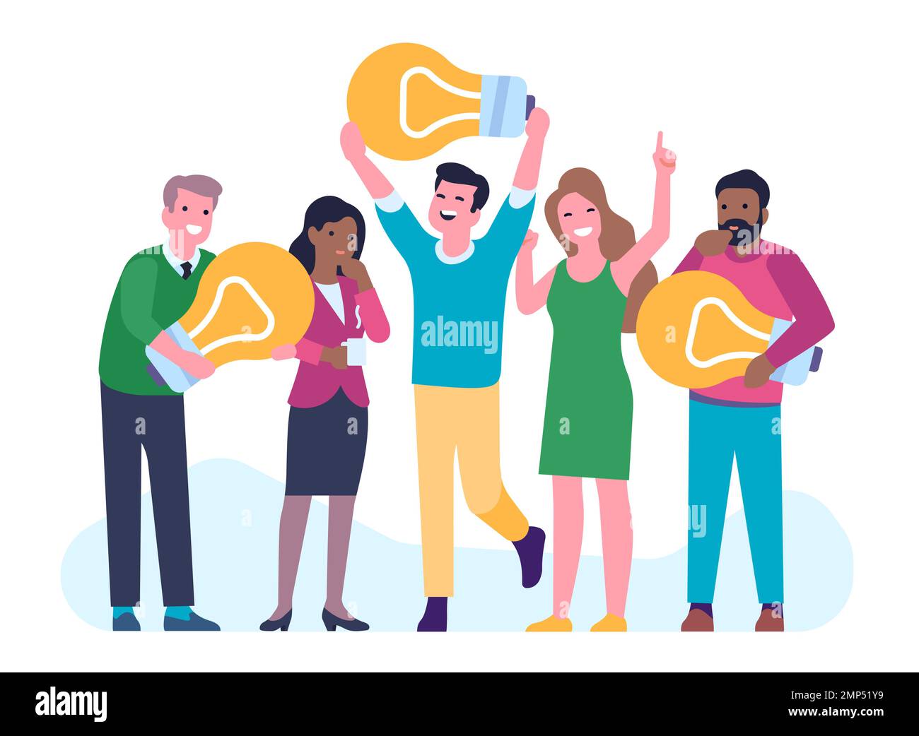 Employee brainstorm Stock Vector Images - Alamy