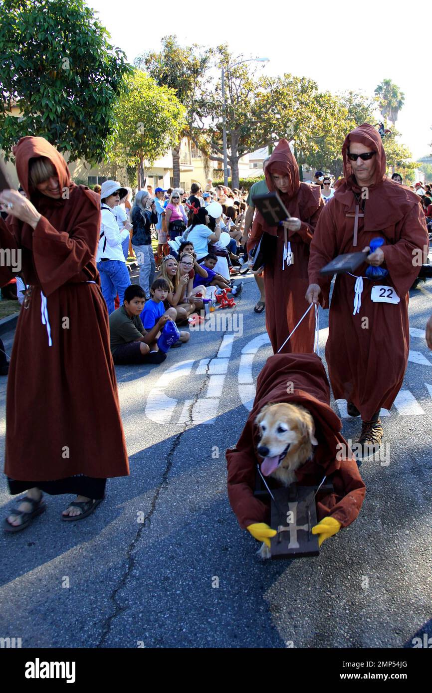 The 12th annual HAUTE DOG HOWL'OWEEN PARADE and human/dog costume