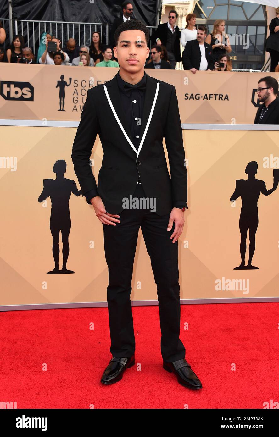 Marcus Scribner arrives at the 24th annual Screen Actors Guild Awards