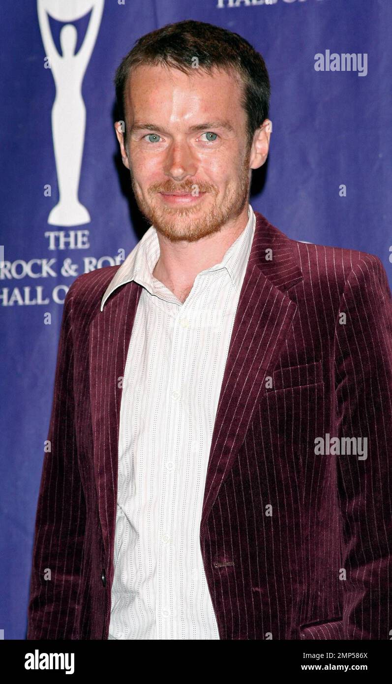 Musician Damien Rice poses in the press room at The 2008 Rock 'N' Roll ...