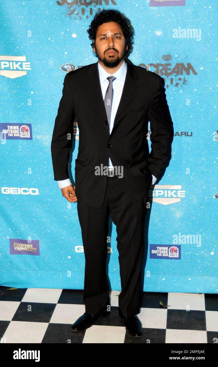 Dileep Rao at the Spike TV 2009 Scream Awards, at the Greek Theater. Hollywood, CA. 10/17/09. Stock Photo