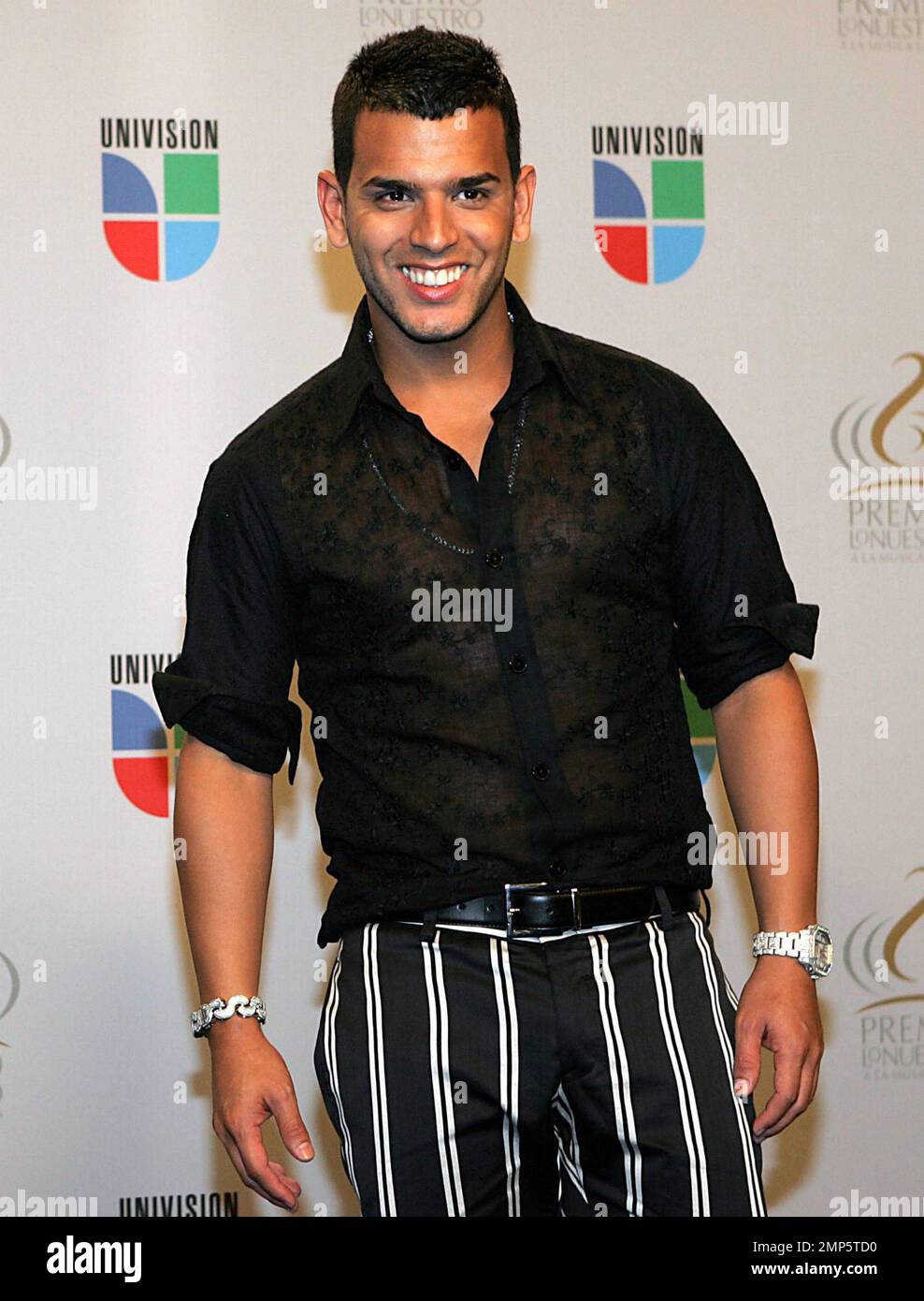 Tito el Bambino appears backstage at the 2010 Premio Lo Nuestro award