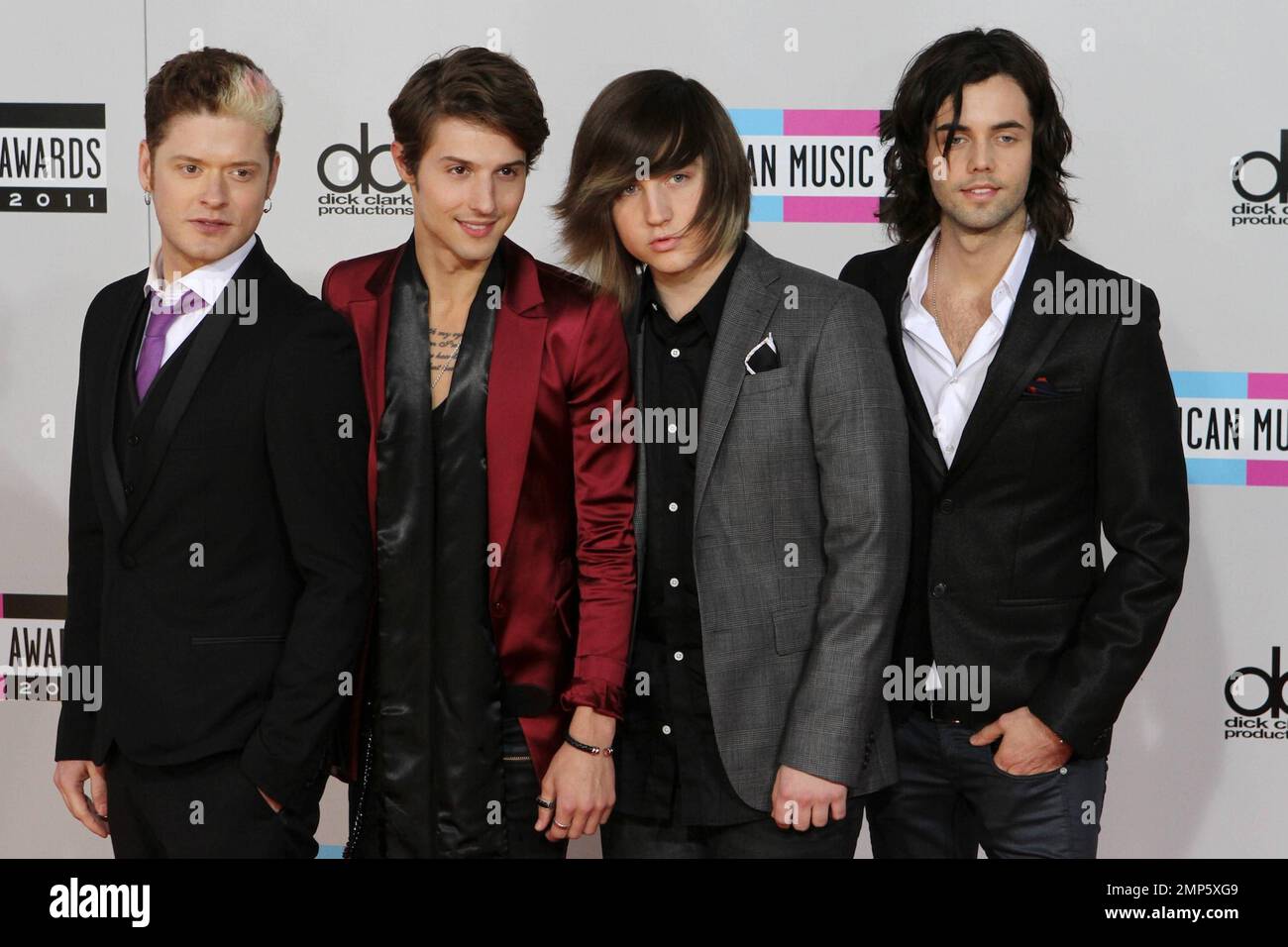 Hot Chelle Rae at the 2011 Ameican Music Awards held at the Nokia Theatre. Los Angeles, CA. 20th November 2011.   . Stock Photo