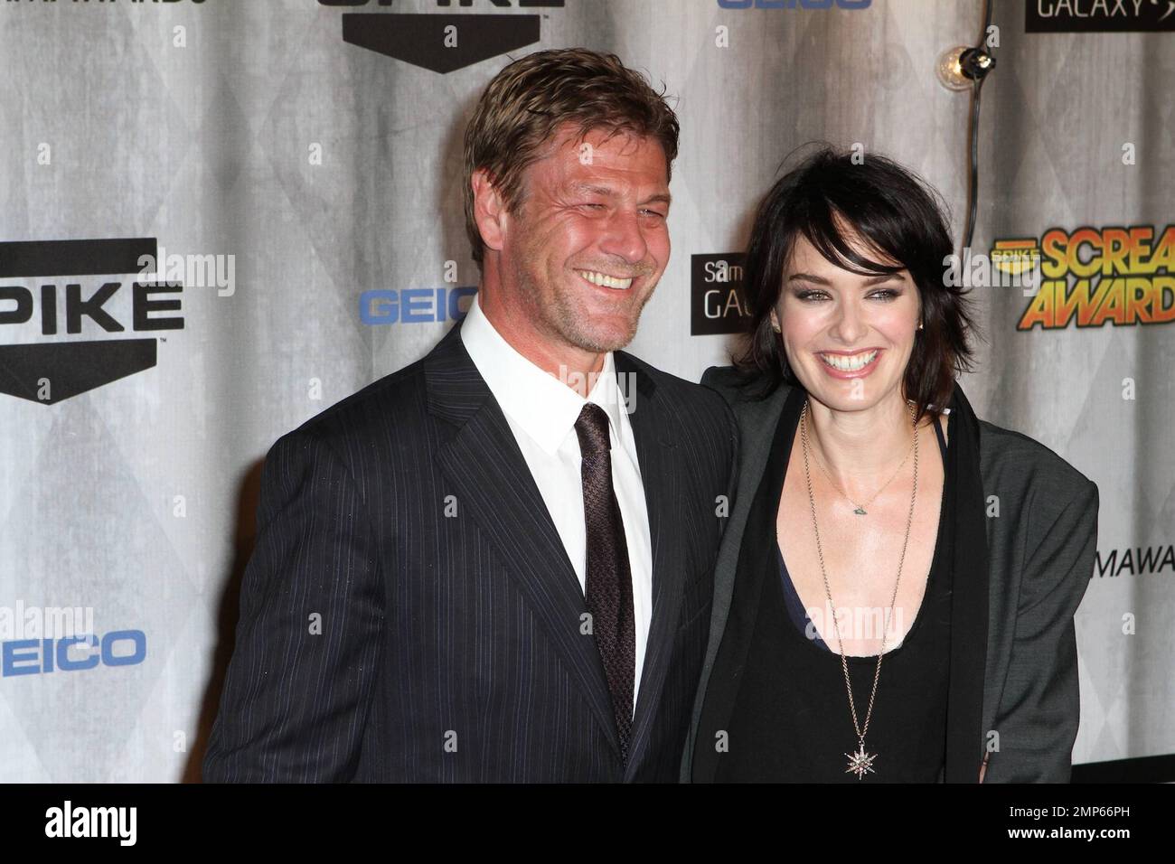 Sean Bean and Lena Headey at the 2011 Spike TV's Scream Awards held at