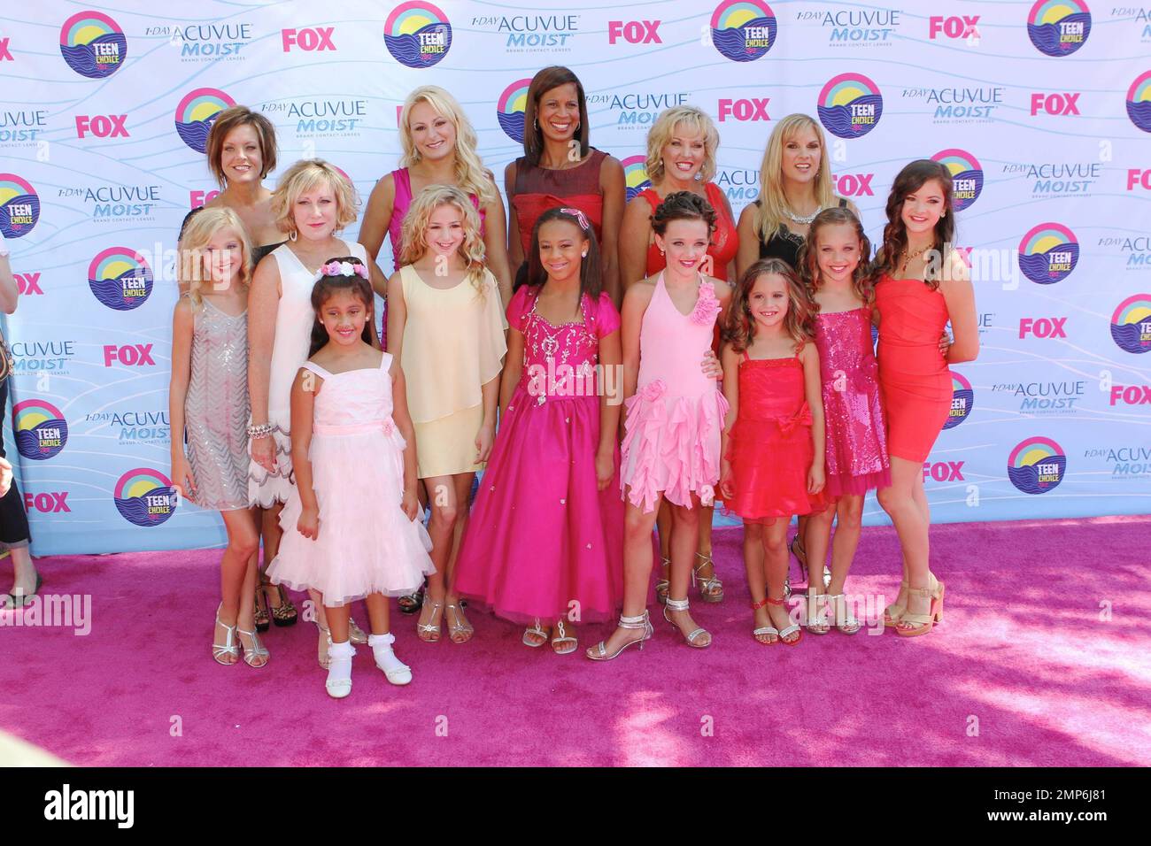Dance Moms at the 2012 Teen Choice Awards at the Gibson Amphitheatre
