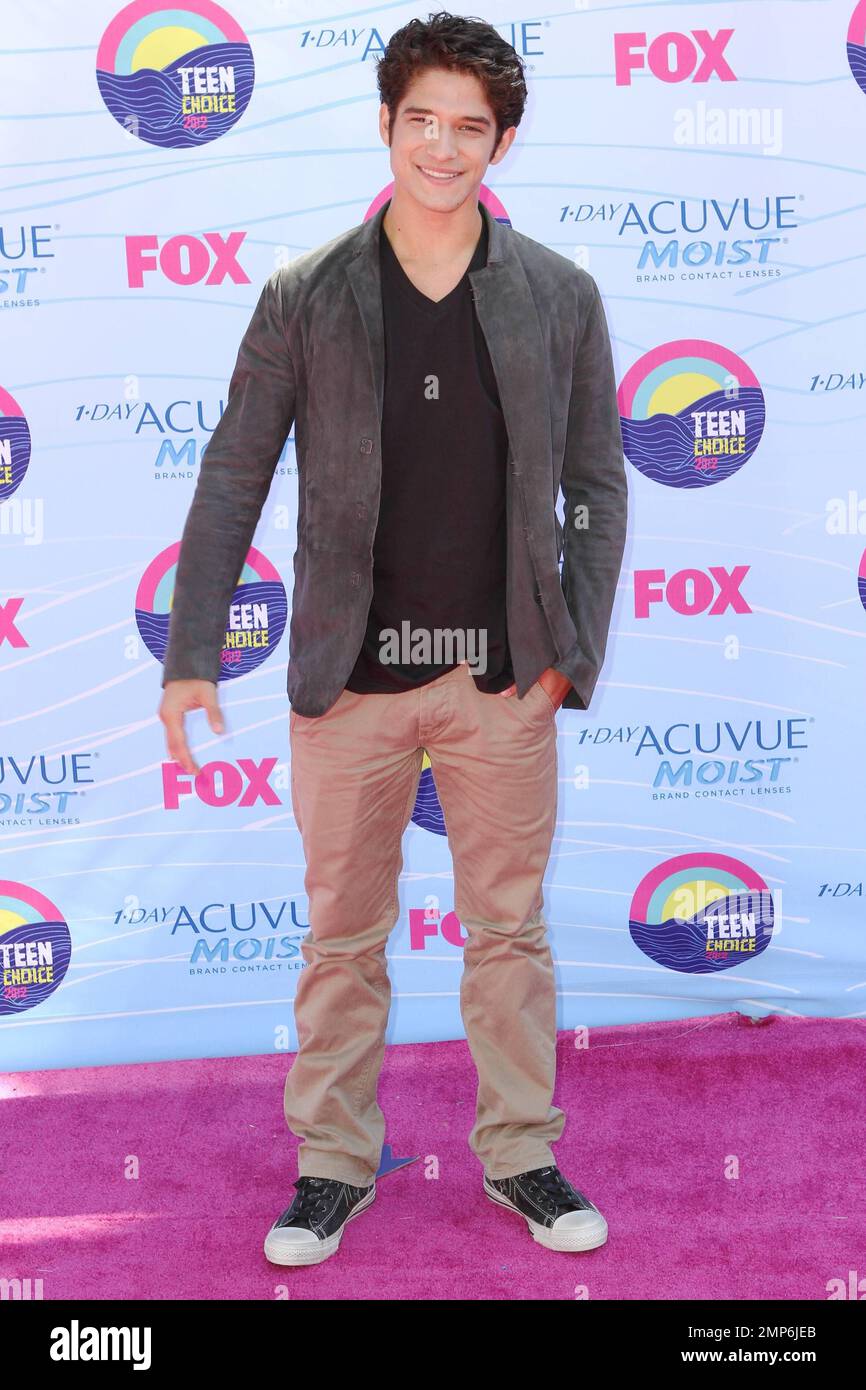 Tyler Posey at the 2012 Teen Choice Awards at the Gibson Amphitheatre. Los  Angeles, CA. 22nd July 2012 Stock Photo - Alamy, image size:866x1390