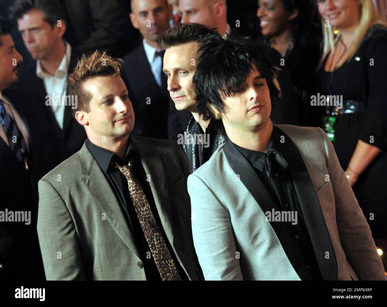 Green Day attends the 26th Annual MTV Video Music Awards 2009 in New