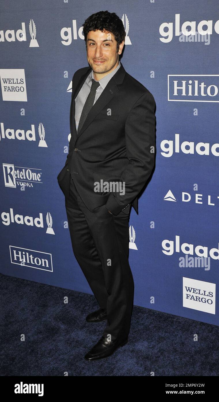 Jason Biggs attends the 27th Annual GLAAD Media Awards in New York City