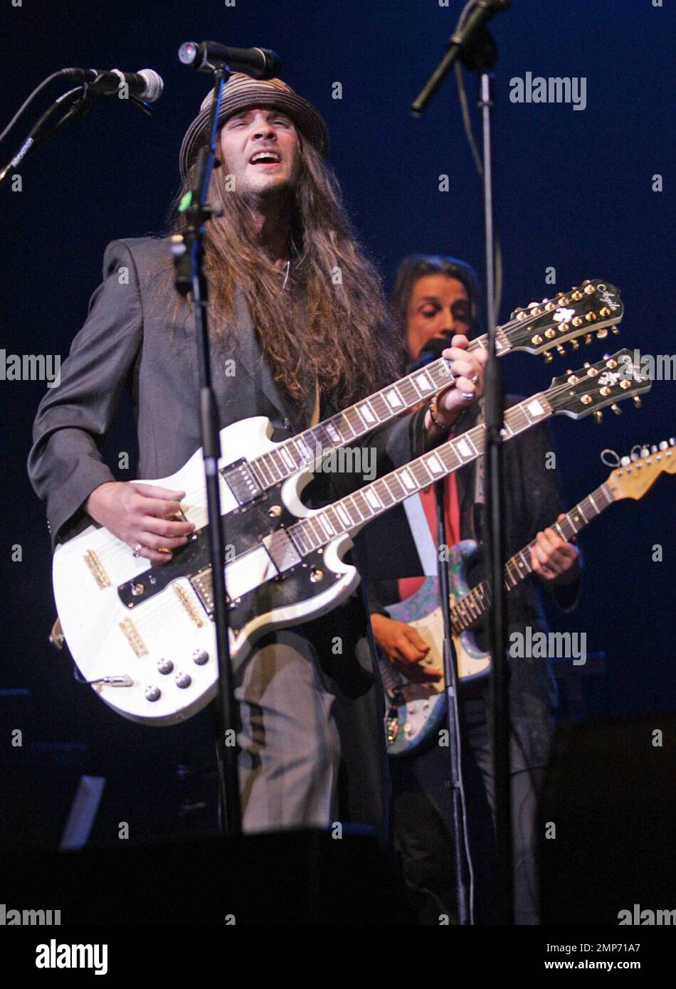 Singer Bo Bice performs as part of the 40 Years Ago Today concert at the Seminole Hard Rock