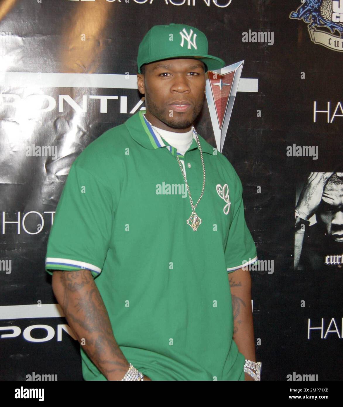 50 Cent walks the red carpet at Pontiac Presents 50 Cent performance ...