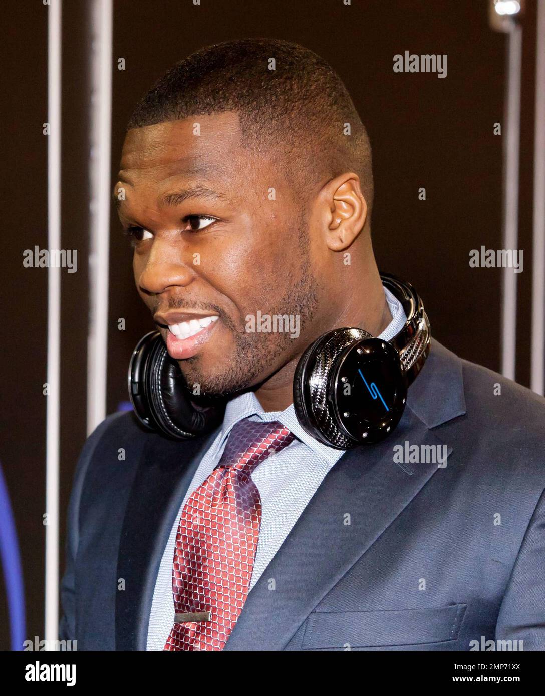 50 Cent (aka Curtis Jackson) presents a new pair of wireless headphones ...