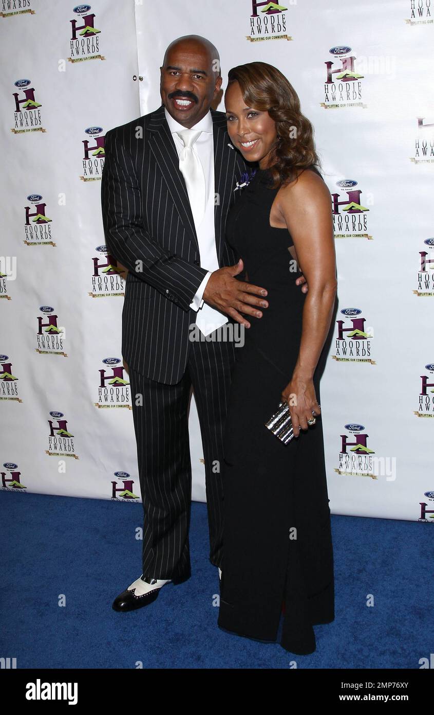 Steve harvey and marjorie harvey hi-res stock photography and images - Alamy