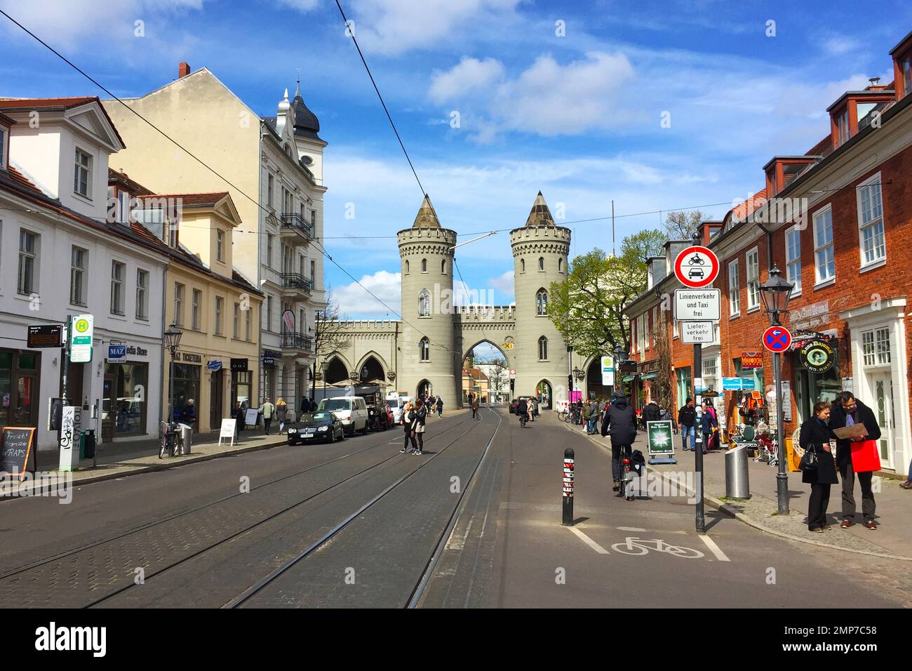 the town of Potsdam Germany Stock Photo