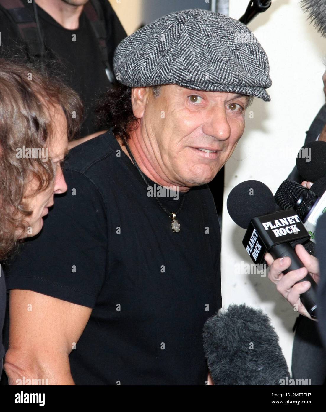 AC/DC band member Brian Johnson at the AC/DC 'Live at River Plate' DVD World Premiere at the HMV Hammersmith Apollo. London, UK. 5/6/11. Stock Photo