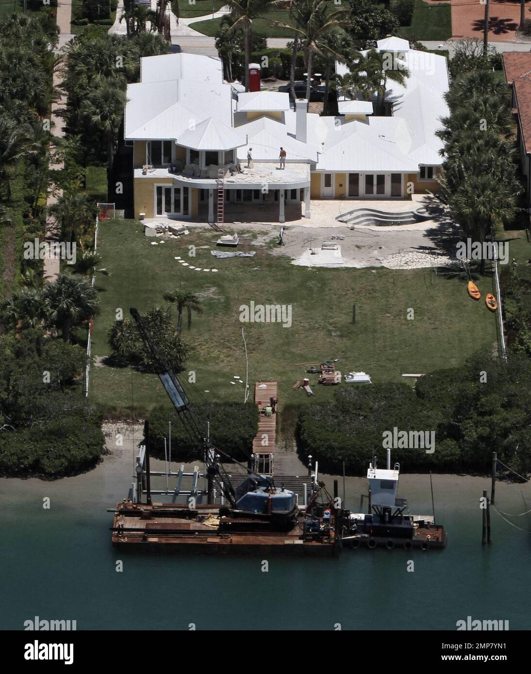 EXCLUSIVE!! Aerial views of actress Olivia NewtonJohn's 4.1 million