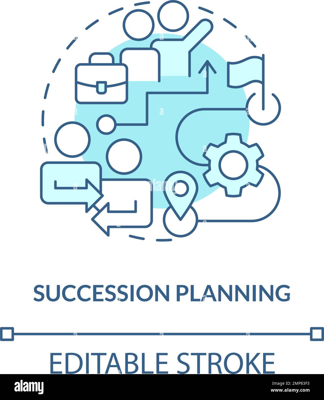 Talent succession planning Stock Vector Images - Alamy