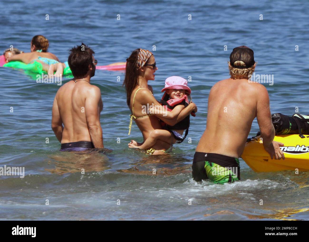 Victoria's Secret's Alessandra Ambrosio nip-slip during Malibu photoshoot