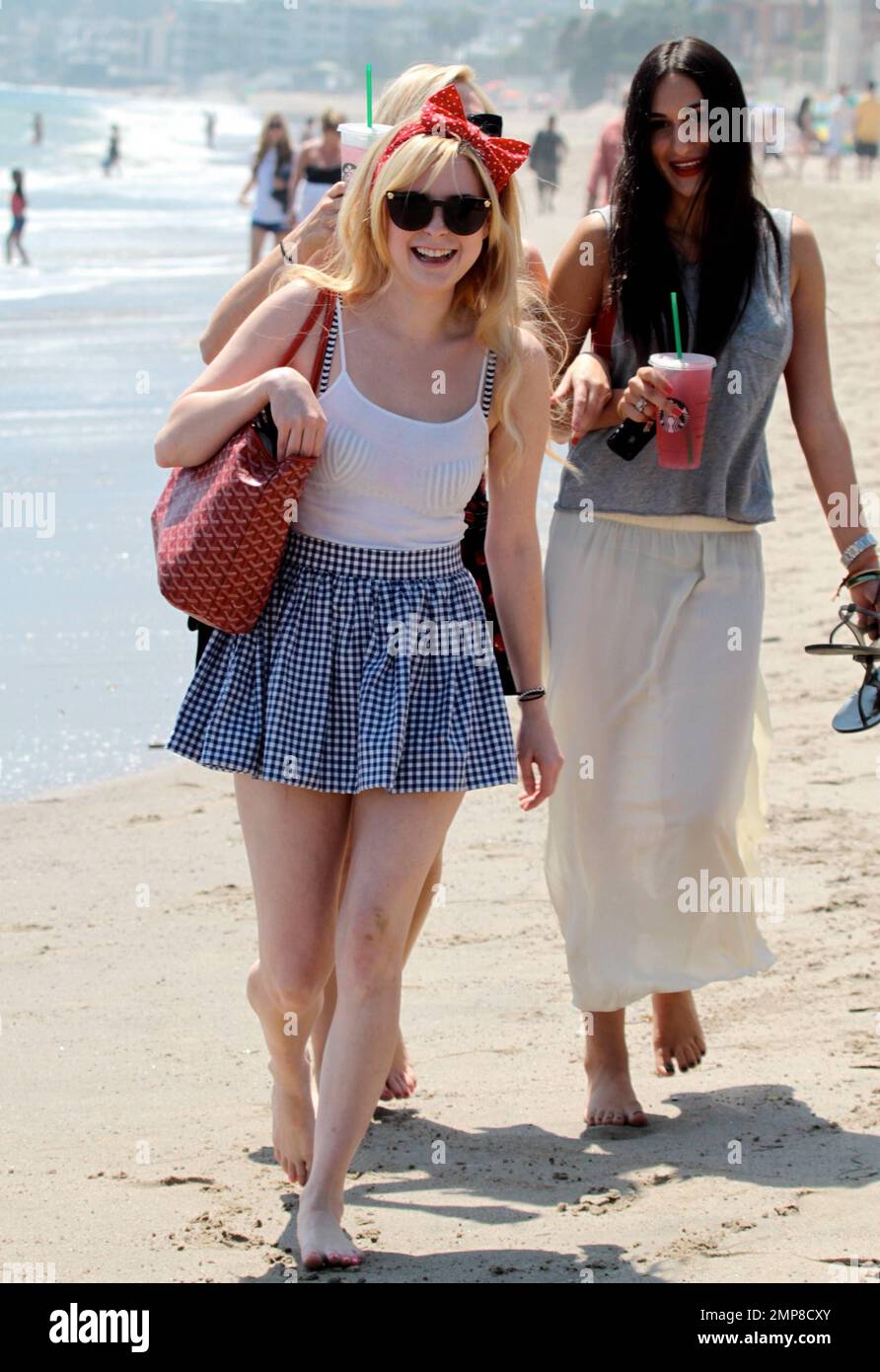 EXCLUSIVE!! Actress Salma Hayek, husband Francois-Henri Pinault and  daughter Valentina end their Fourth of July holiday with a family walk on  the beach. Malibu, CA. 7/4/11 Stock Photo - Alamy