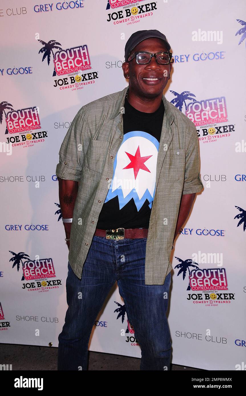 Brian Babylon attend at the Shaquille O'Neal All-Star Comedy Jam After Party held at Shore Club Miami Beach. Miami, FL. 2nd March 2012. Stock Photo