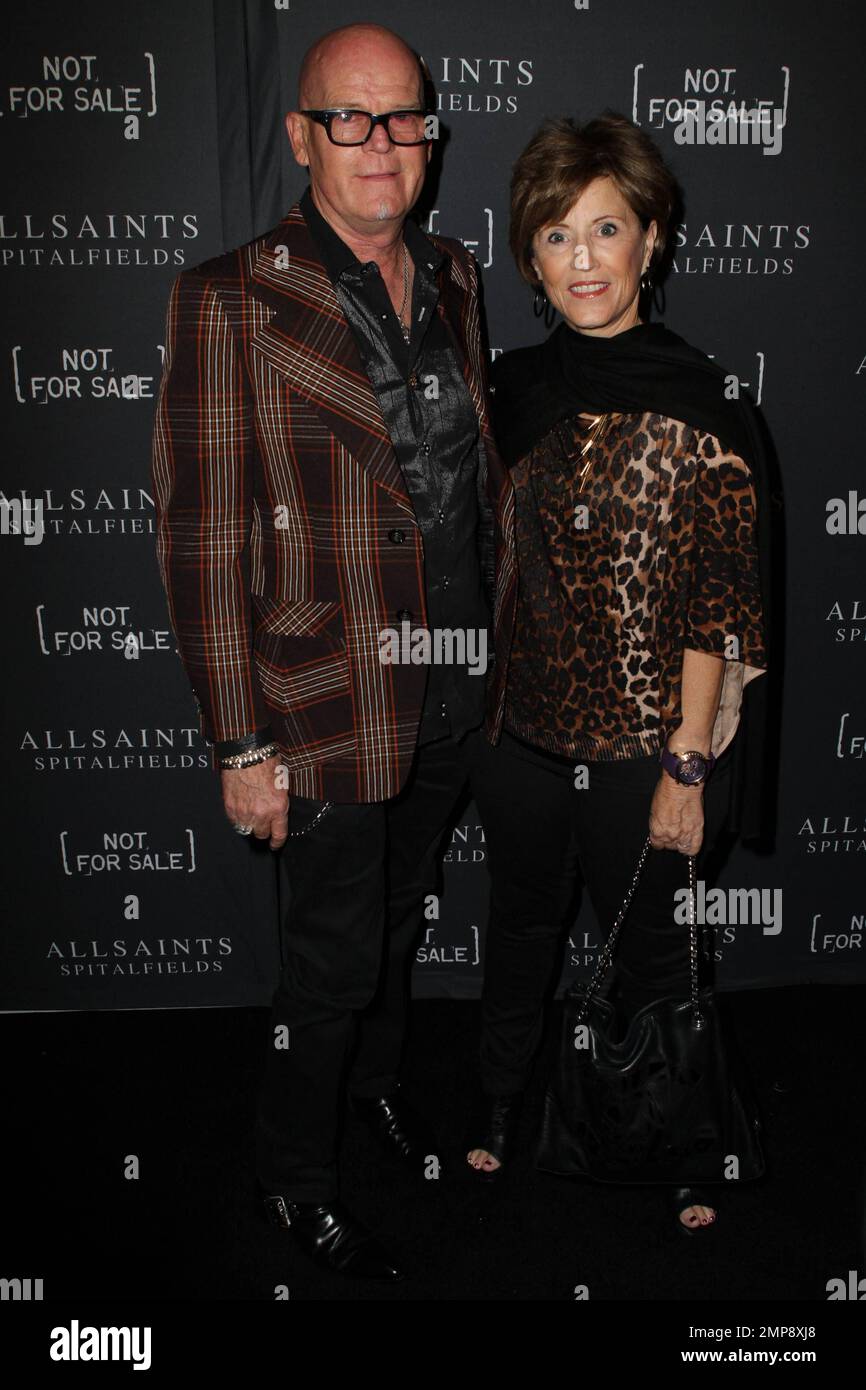 Keith Hudson and Mary Hudson at AllSaints Spitalfields and Not For
