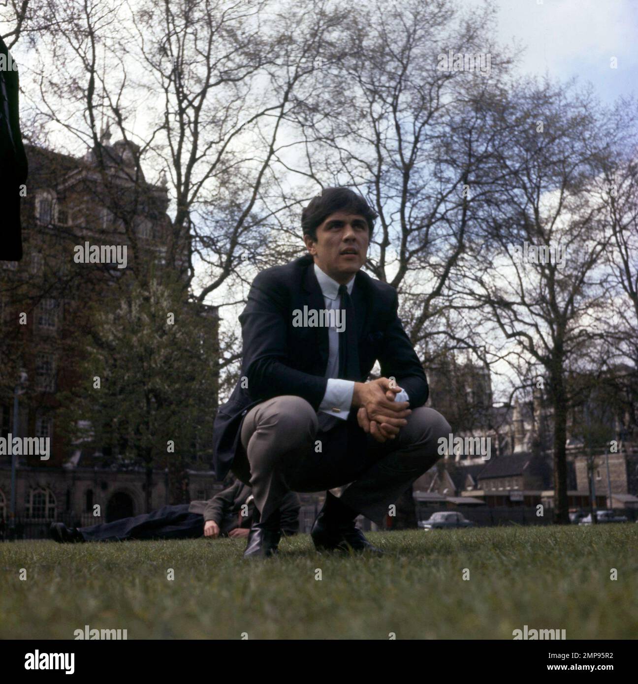 Portrait of musician Dave Clark of The Dave Clark Five, pictured in