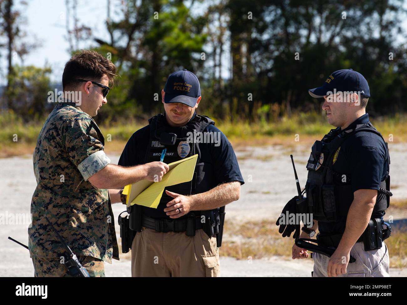 U.S. Marine Corps Staff Sgt. Christopher Pietz, an explosive ordnance