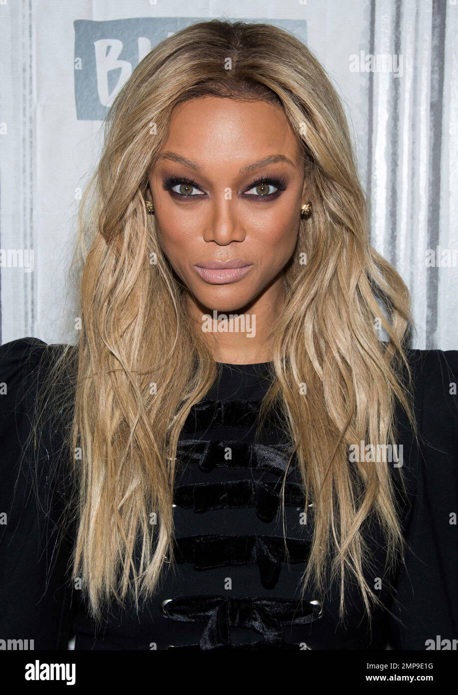 Tyra Banks participates in the BUILD Speaker Series to discuss the new  season of "America's Next Top Model" at AOL Studios on Tuesday, Jan. 9, 2018,  in New York. (Photo by Charles