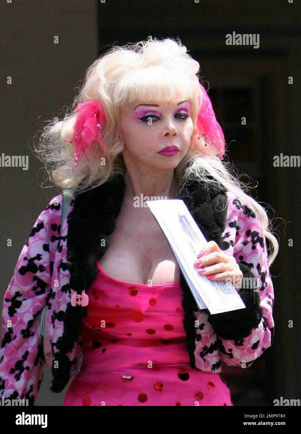 Exclusive!! Hollywood icon and billboard celebrity Angelyne, now in her