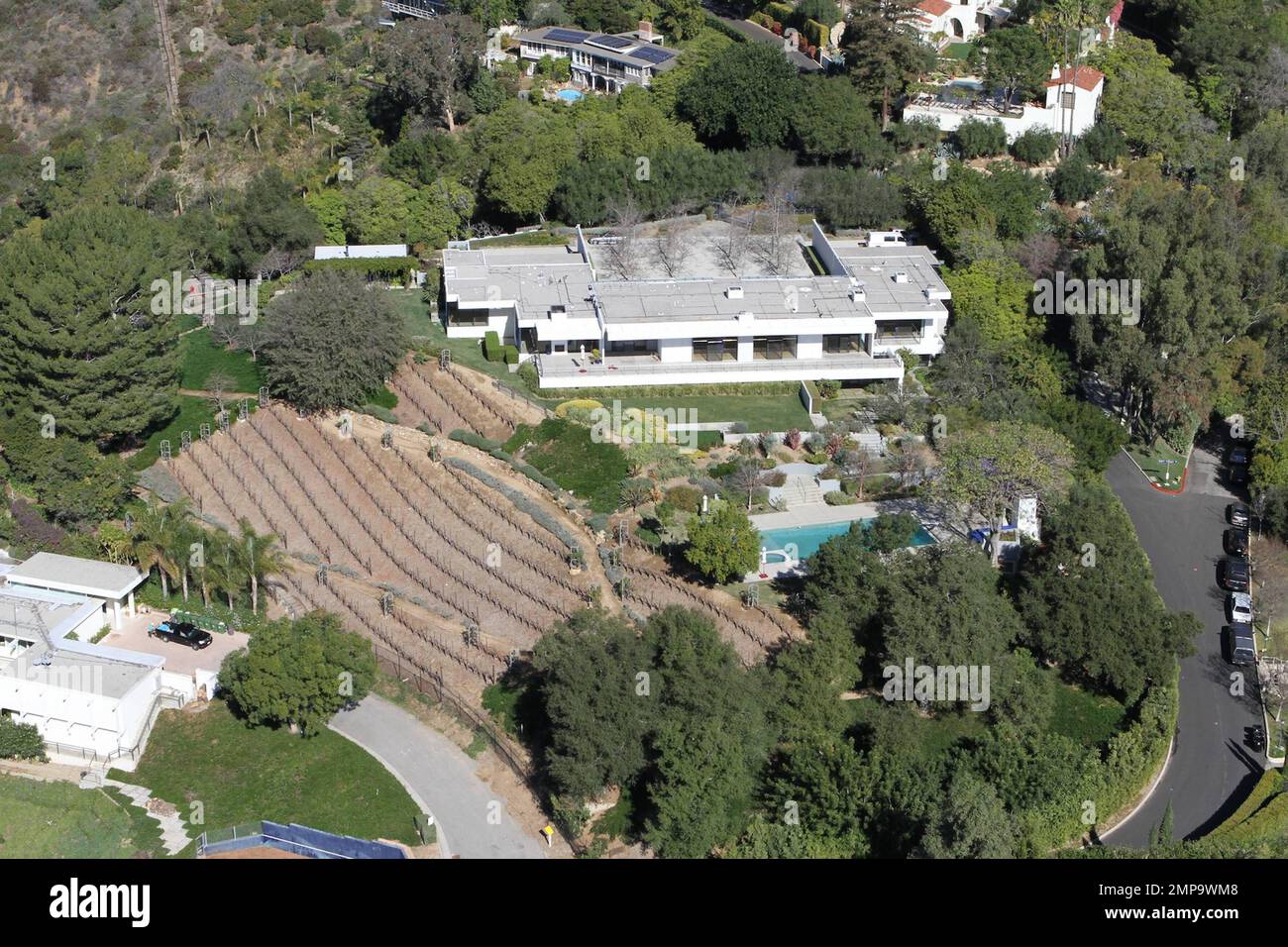 EXCLUSIVE!! Actress Jennifer Aniston is reportedly purchasing this stunning  $22 million love-nest in Bel Air. The 8,500 square foot property is perched  on an estimated 3.25 acre lot high above the exclusive