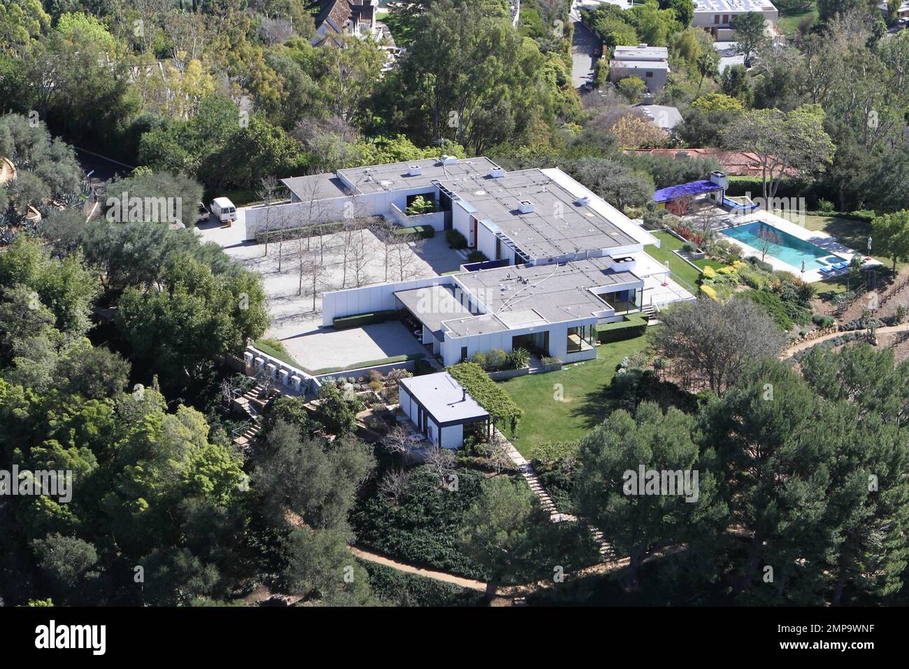 EXCLUSIVE!! Actress Jennifer Aniston is reportedly purchasing this stunning  $22 million love-nest in Bel Air. The 8,500 square foot property is perched  on an estimated 3.25 acre lot high above the exclusive