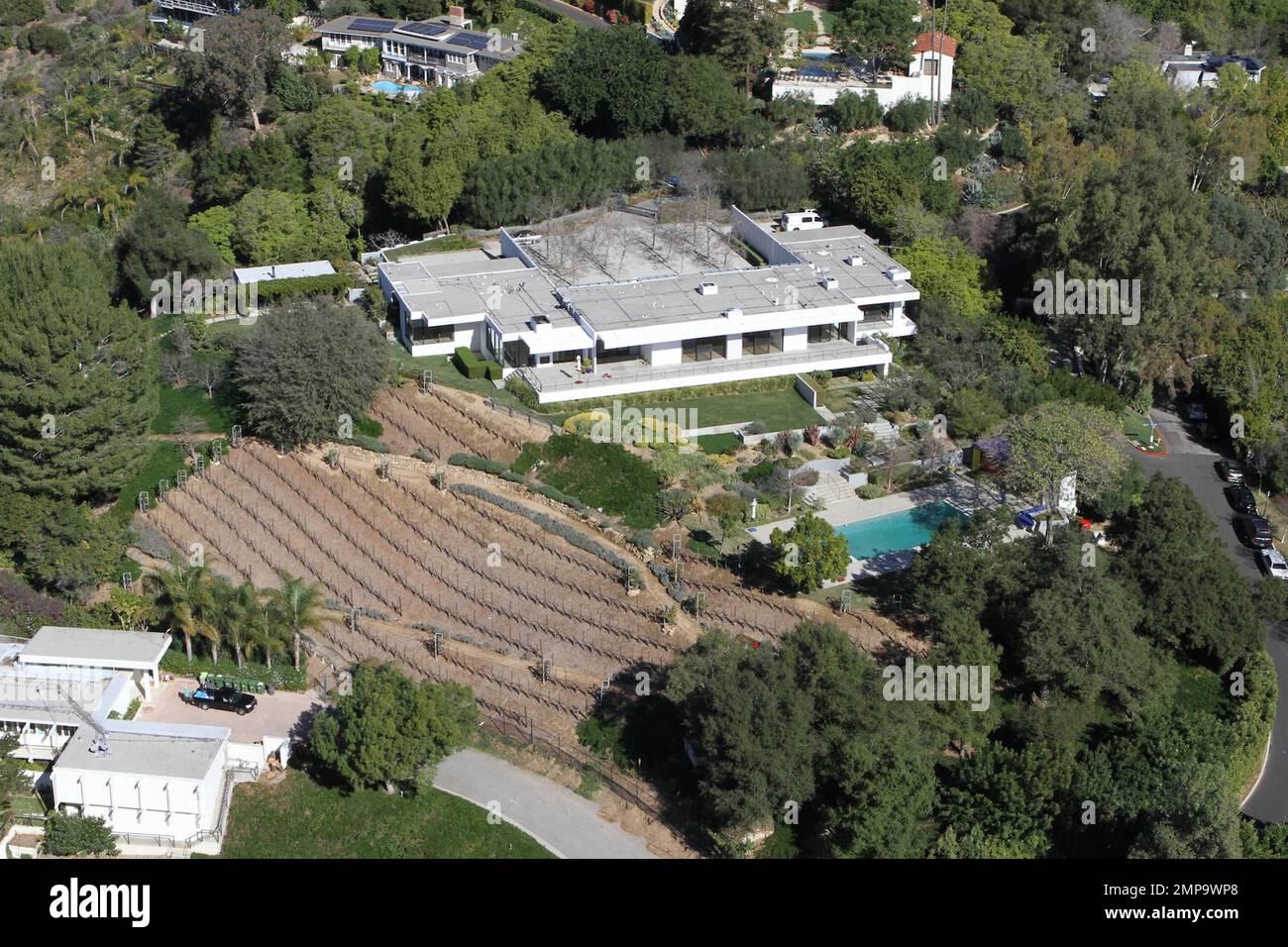 EXCLUSIVE!! Actress Jennifer Aniston is reportedly purchasing this stunning  $22 million love-nest in Bel Air. The 8,500 square foot property is perched  on an estimated 3.25 acre lot high above the exclusive