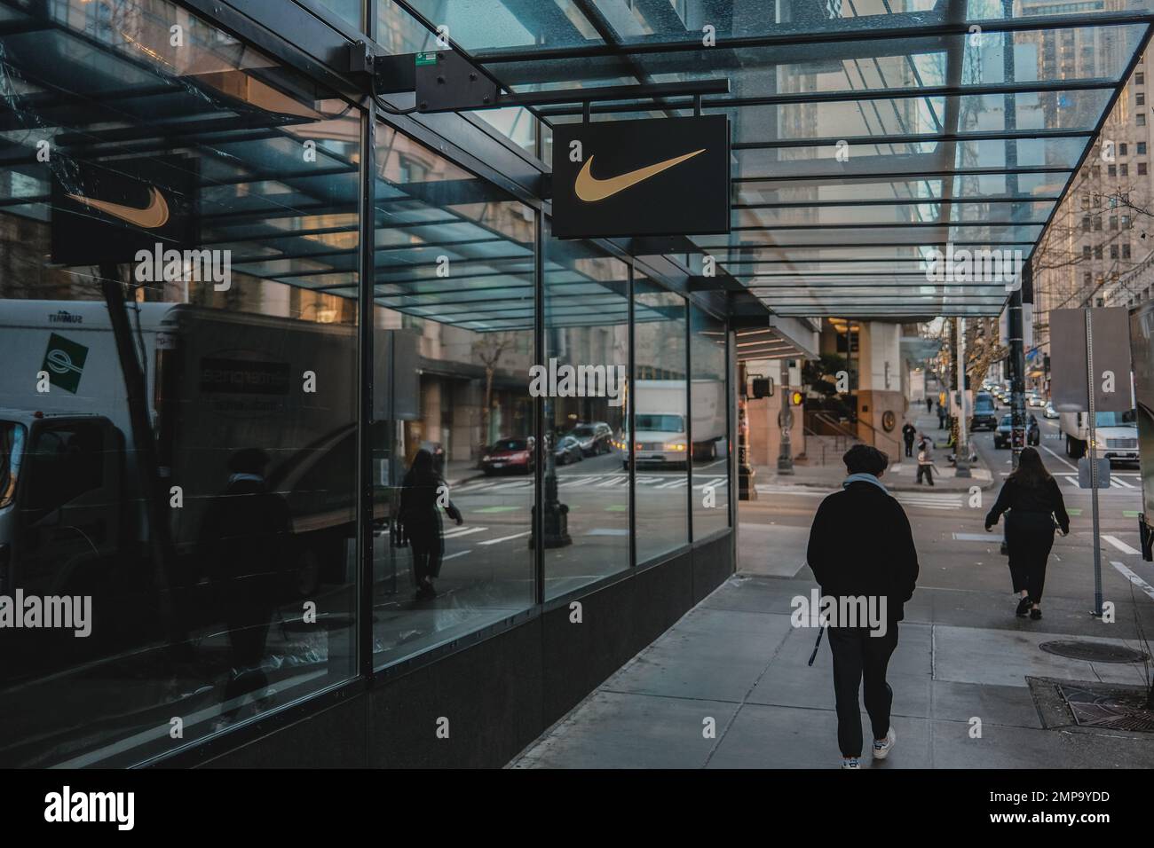 Nike store in downtown seattle hi res stock photography and images Alamy
