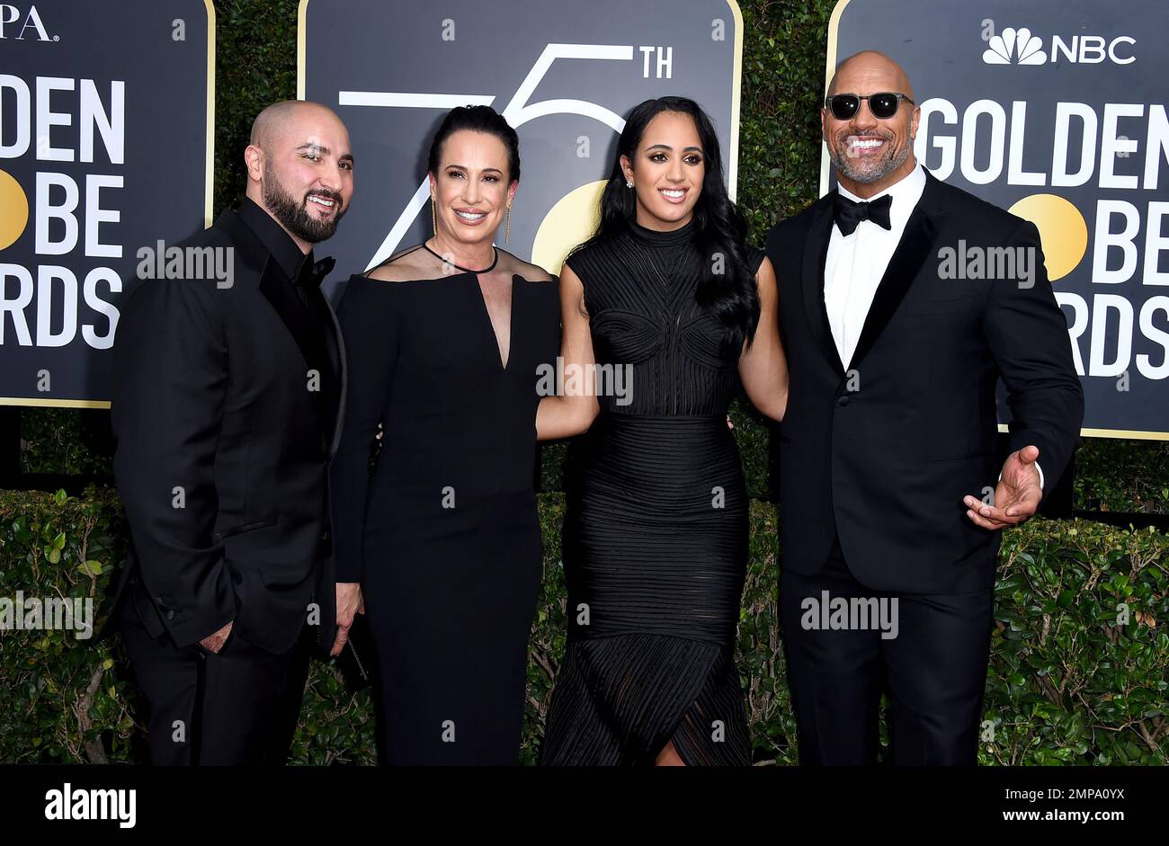 David Rienzi Dave Rienzi, from left, Dany Garcia, Simone Garcia Johnson and Dwayne ...