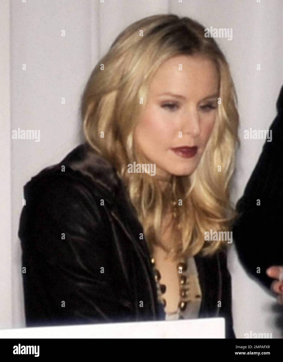 Kristin Bell at the Armani Exchange Watch Launch Party at the SLS Hotel